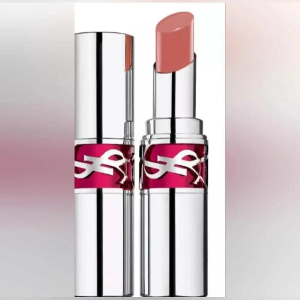 YSL Loveshine Candy Glaze Lip Gloss‎ Stick 15 Showcasing Nude 0.11oz New in Box